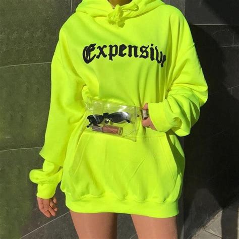 expensive green baggy hoodie